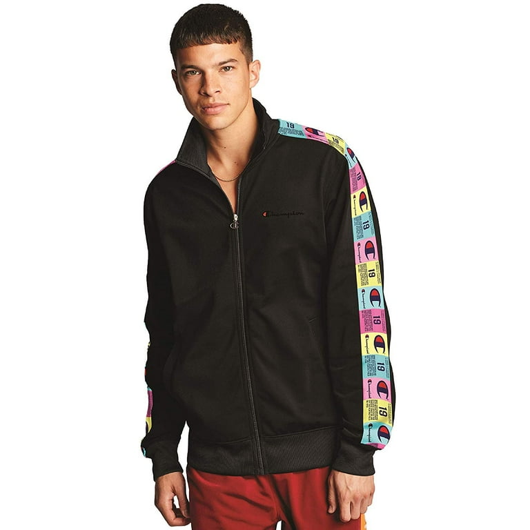 Champion track jacket mens sale