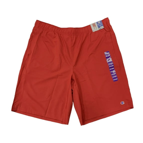 Champion Men's Woven Relaxed Fit Performance Lightweight Short (Autumn Clay, XXL)