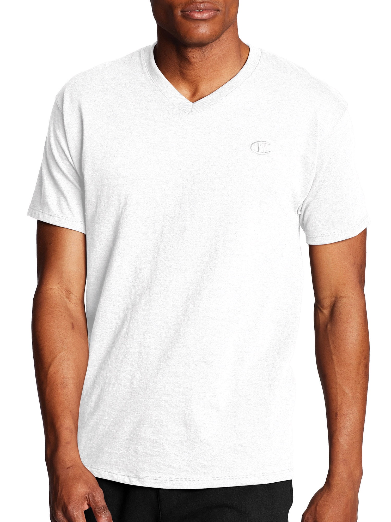 Champion Men s and Big Men s Classic Jersey V Neck T Shirt Sizes S 2XL Walmart
