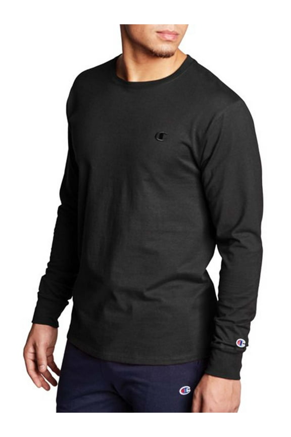 Men's and Big Men's Classic Solid Jersey Long Sleeve T-Shirt, Sizes S-2XL