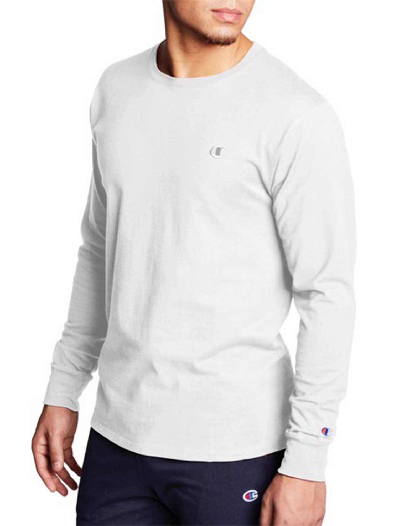 Mens Tshirt Champion Sweater Mens White Long Sleeve Champion Men's