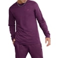 thumbnail image 1 of Champion Men's and Big Men's Classic Solid Jersey Long Sleeve T-Shirt, Sizes S-2XL, 1 of 4