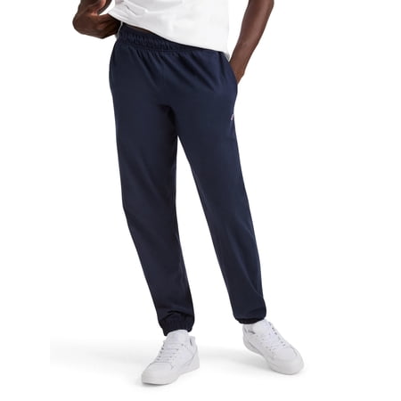 Champion Men's Cinched-Bottom Lounge Pants, Slim Fit, Lightweight Cotton Blend, Sizes S-4XL