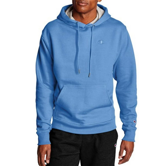 Champion Men's and Big Men's Powerblend Fleece C Logo Pullover Hoodie, up to Size 4XL