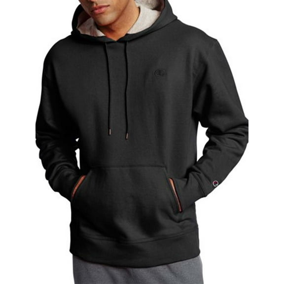 Champion Men's and Big Men's Powerblend Fleece C Logo Pullover Hoodie, up to Size 4XL
