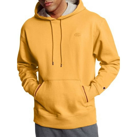 Champion Men's and Big Men's Powerblend Fleece C Logo Pullover Hoodie, up to Size 4XL