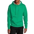 thumbnail image 1 of Champion Men's and Big Men's Powerblend Fleece C Logo Pullover Hoodie, up to Size 4XL, 1 of 5