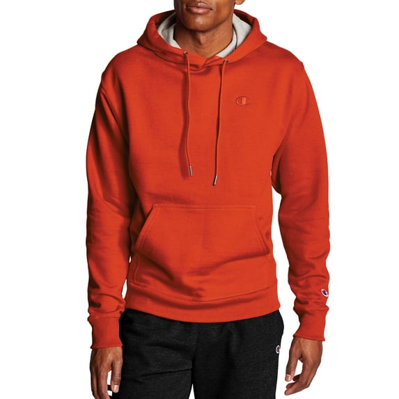Champion Men's and Big Men's Powerblend Fleece C Logo Pullover Hoodie, up to Size 4XL