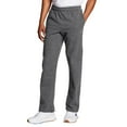 thumbnail image 1 of Champion Men's and Big Men's Powerblend Fleece Open Bottom Pants, up to Size 2XL, 1 of 5