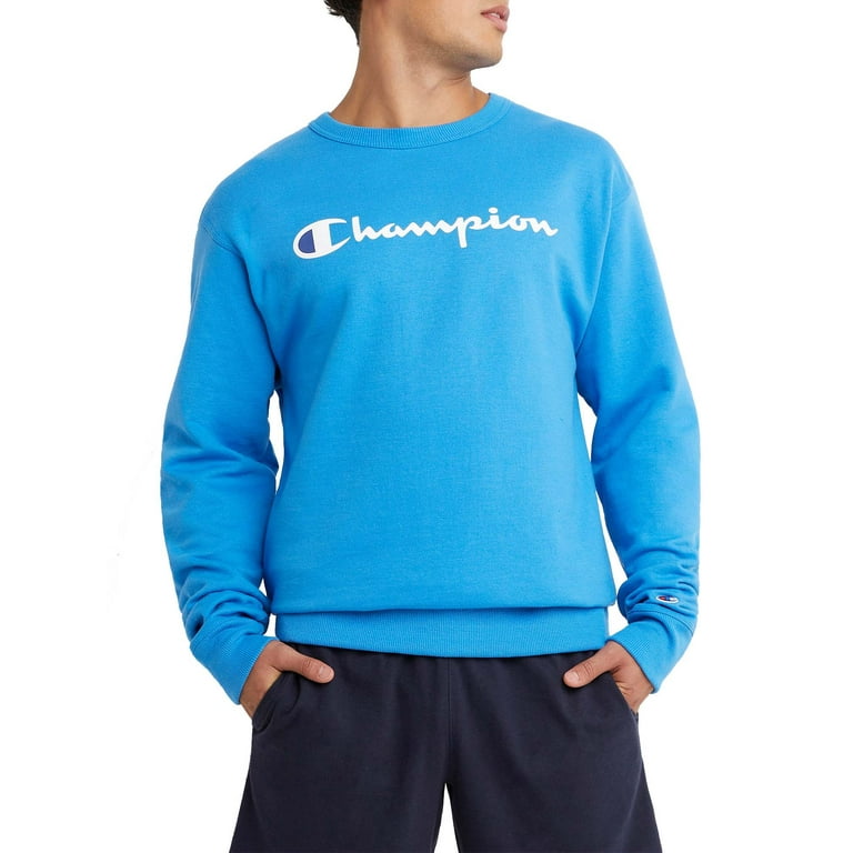 Champion Men s and Big Men s Powerblend Logo Crewneck Sweatshirt up to size 2XL