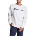 thumbnail image 1 of Champion Men's and Big Men's Powerblend Logo Crewneck Sweatshirt, up to size 2XL, 1 of 6