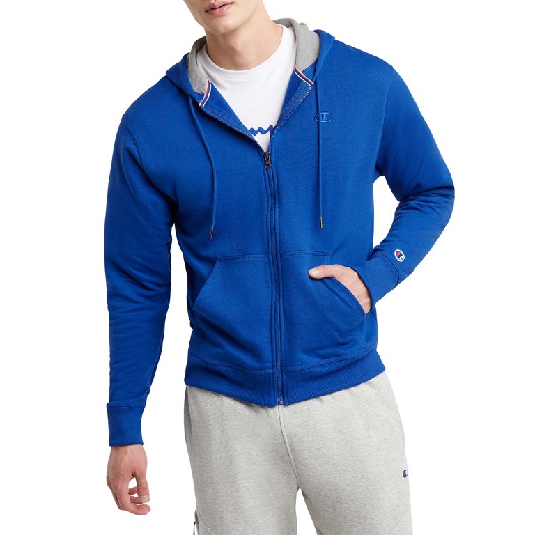 Champion, Jackets & Coats, Champion Full Zip Mens Stretch Activewear  Jacket In Blue Marl Print Size Medium