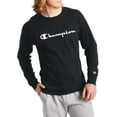 thumbnail image 1 of Champion Men’s and Big Men's Script Logo Classic Graphic Long Sleeve T-Shirt, Sizes S-2XL, 1 of 6