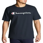 Champion Men's Classic Jersey Script T-Shirt, Team Gold2, Medium