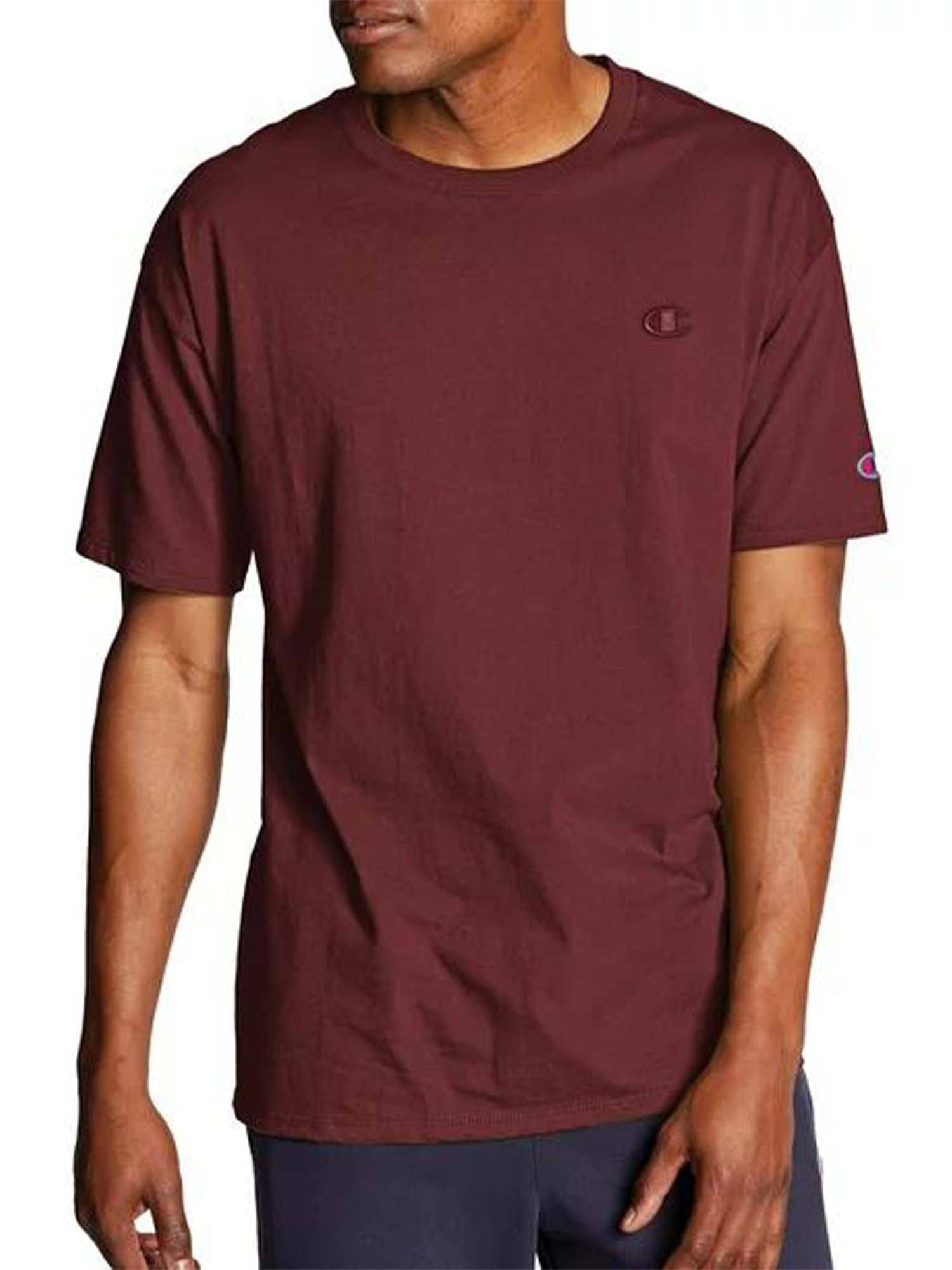 Champion Men's and Big Men's Solid Classic Jersey T-Shirt, Sizes S-2XL