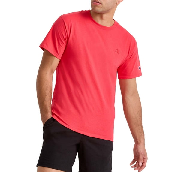 Champion Men's and Big Men's Solid Classic Jersey T-Shirt, Sizes S-2XL