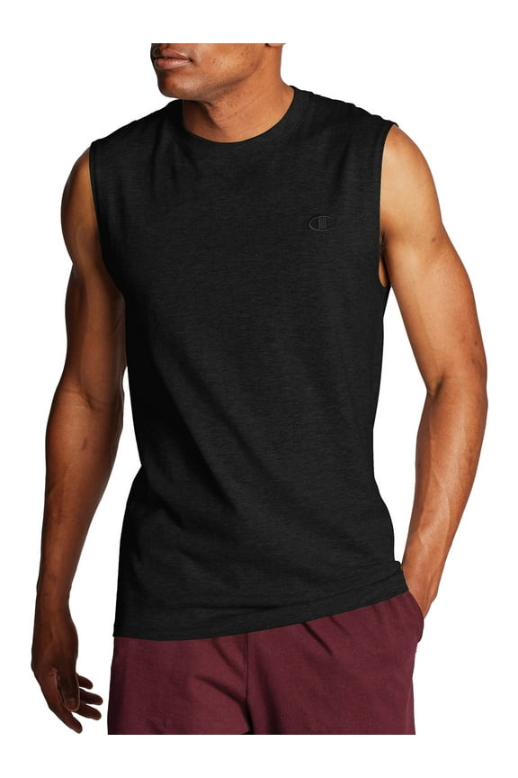 Men's and Big Men's Solid Jersey Muscle Tee Shirt, Sizes S-2XL
