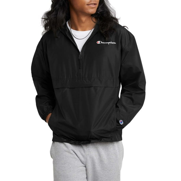 Champion Men s and Big Men s Stadium Packable Windbreaker Jacket up to Size 2XL Walmart Business Supplies