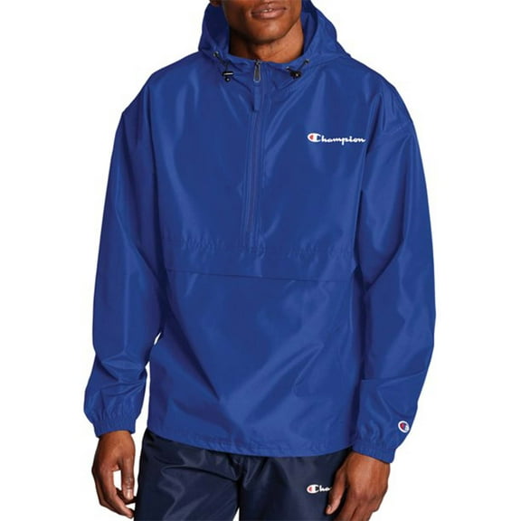 Champion Men's and Big Men's Stadium Packable Windbreaker Jacket, up to Size 2XL