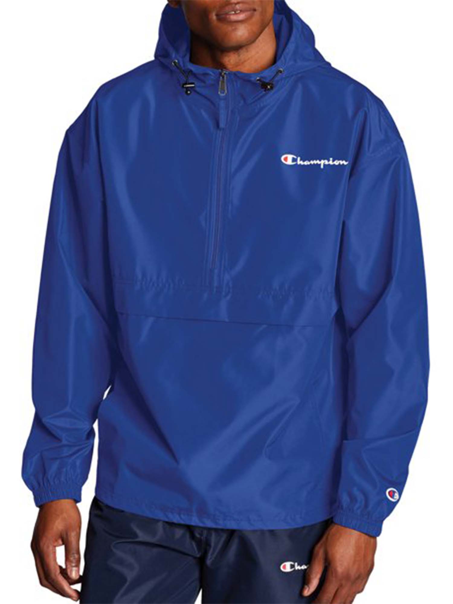 Champion Men's and Big Men's Stadium Packable Windbreaker Jacket, up to Size 2XL - image 1 of 7