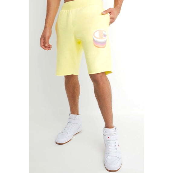 Champion Mens 10 Inch Reverse Weave C Shadow Cut-Off Shorts IUC-L
