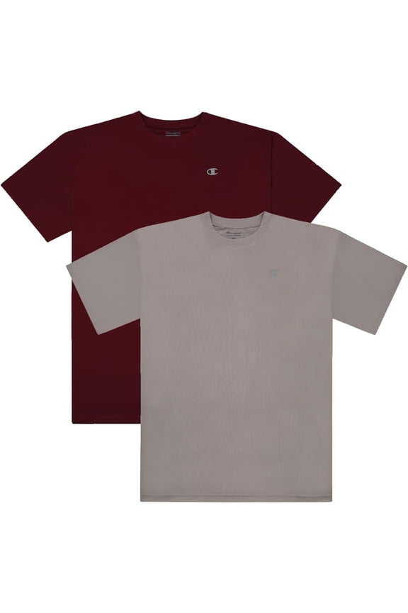 Mens Big and Tall Active Performance T Shirt Moisture Wicking 2 Pack