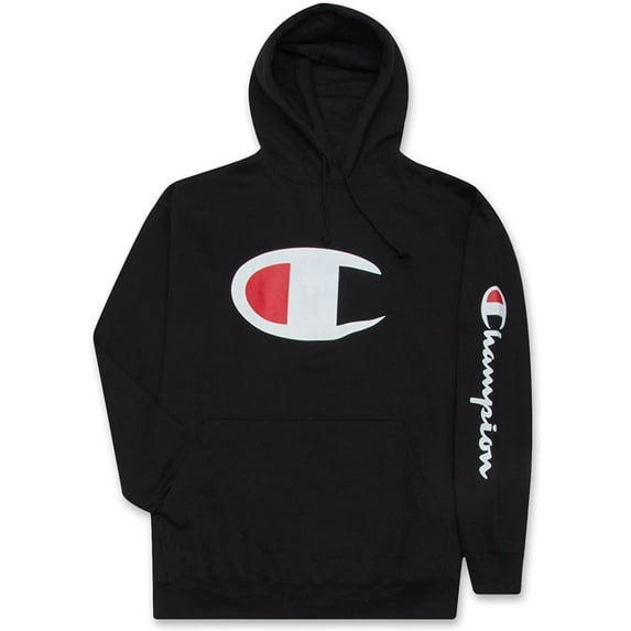 Champion Hoodie for Men Big And Tall Mens Oversized Pullover Fleece Sweatshirt