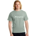 thumbnail image 1 of Champion Mens Classic Jersey Short-Sleeve Tee, L, Ecology Green, 1 of 4