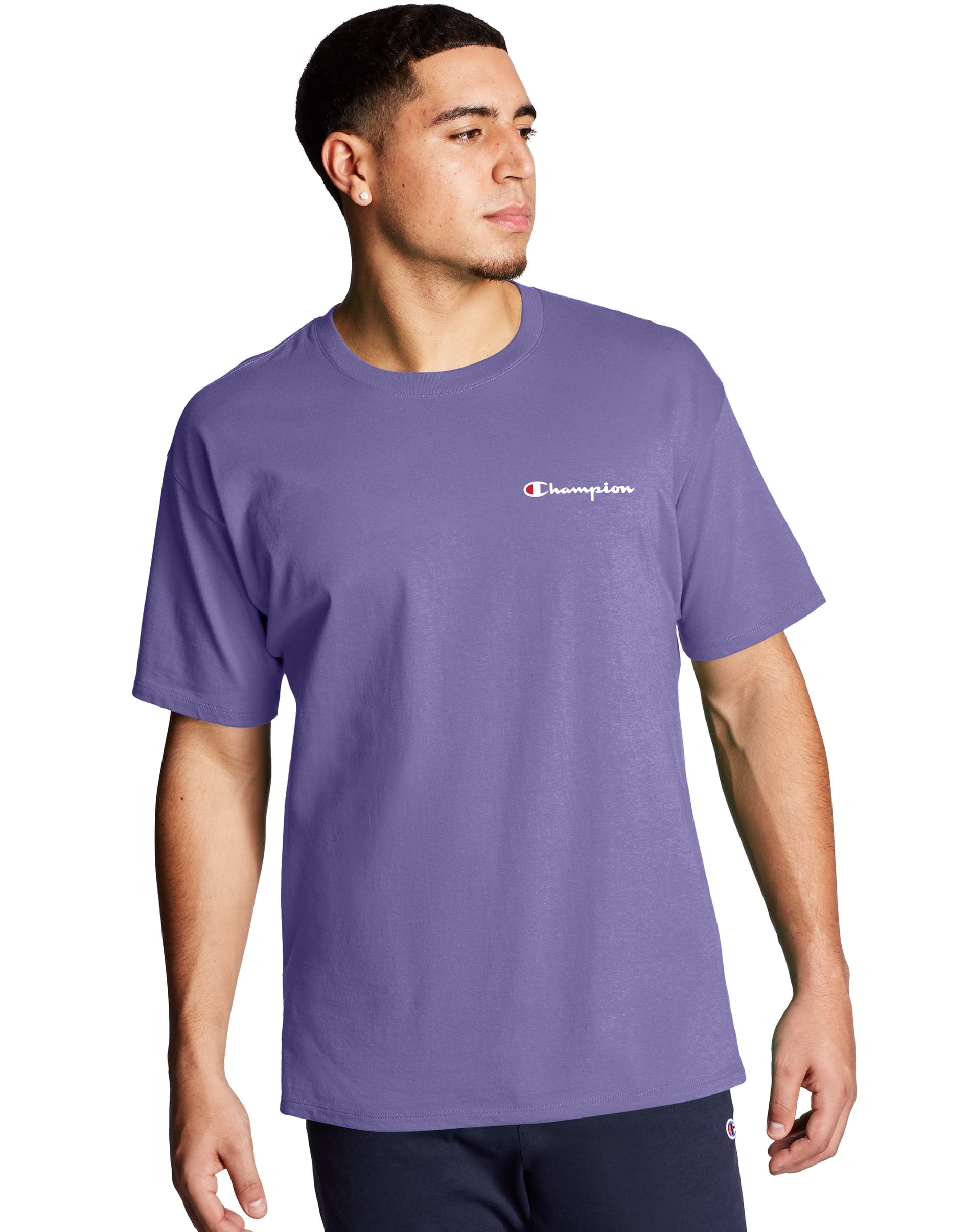 Champion Mens Classic Jersey S, Iris Purple - Walmart.com