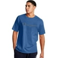 thumbnail image 1 of Champion Mens Classic Short-Sleeve Jersey Tee, M, Shield Blue, 1 of 4