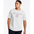 thumbnail image 1 of Champion Mens Classic Short-Sleeve Jersey Tee, S, White, 1 of 4