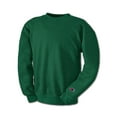 thumbnail image 1 of Champion Mens Double Dry Eco Fleece Crew, XL, Dark Green Heather, 1 of 4