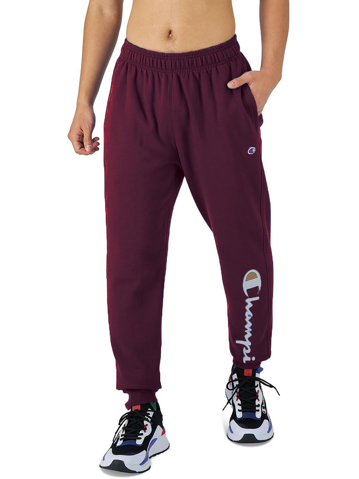 Men's Unisex Fleece Lined Jogger Track Pants Casual Gym Zipped Pockets