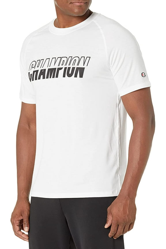 Mens Graphic City Sport Tee Large White-586633