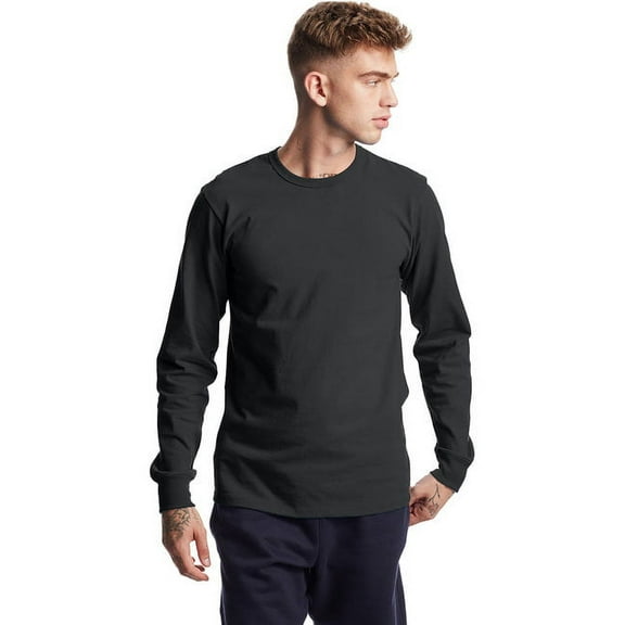 Champion Mens Heritage Jersey Long Sleeve T-Shirt