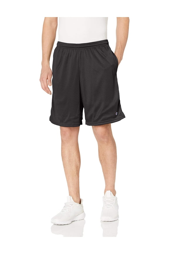 Men's C Logo Mesh Shorts Black Small