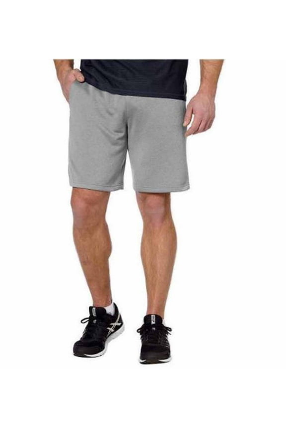 Mens Performance Tech Fleece Short (Oxford Heather, Large)