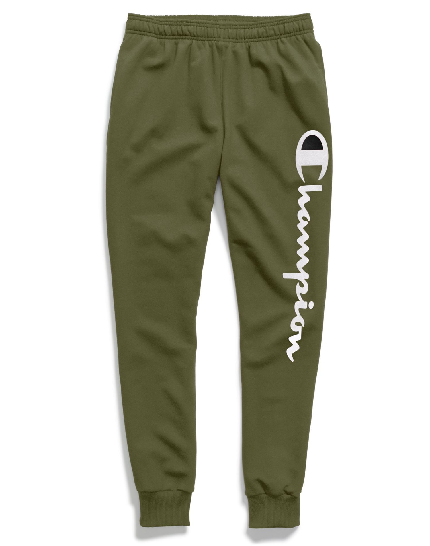 champion olive sweatpants