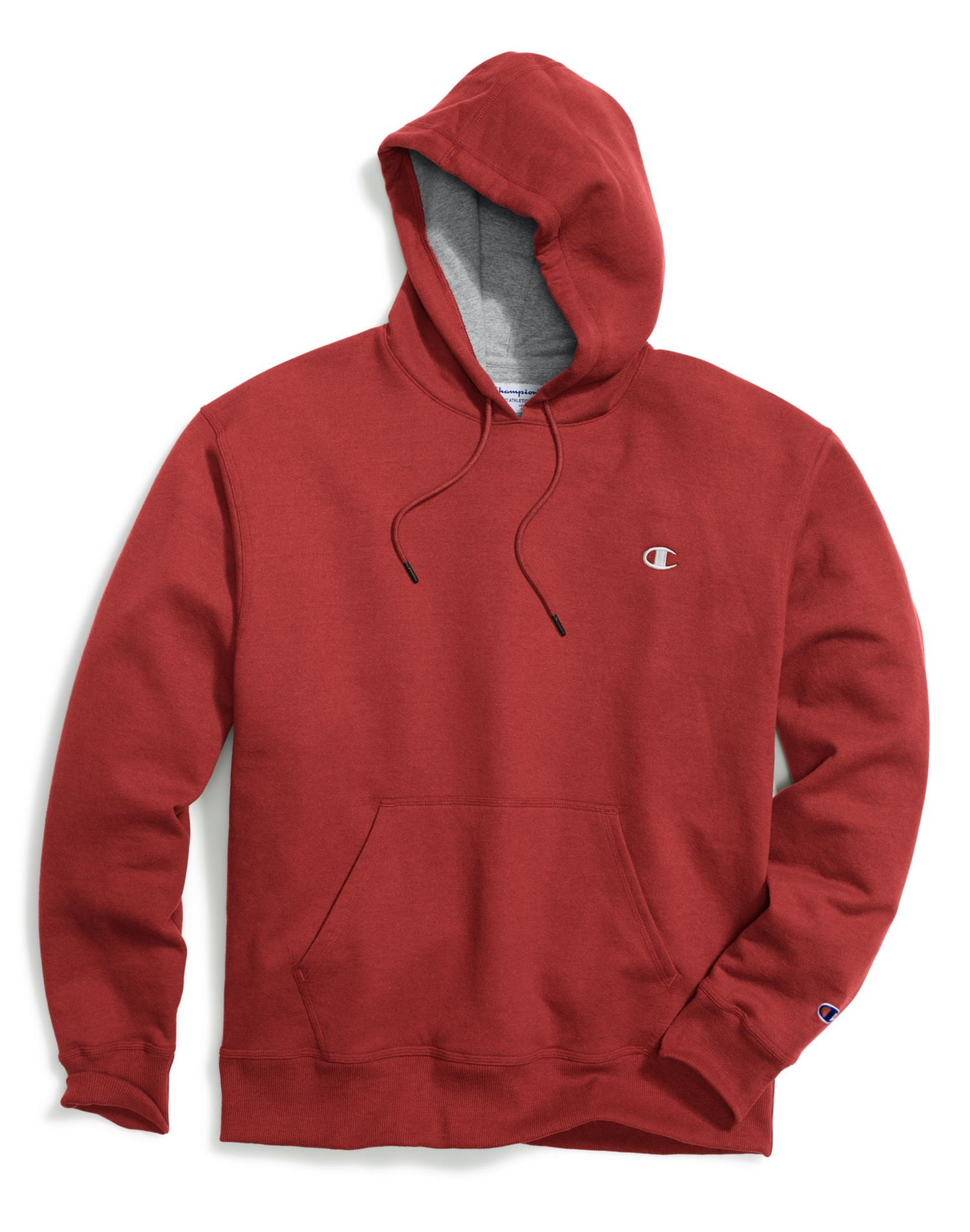 Champion Men s Powerblend Fleece Pullover Hoodie Walmart