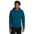 thumbnail image 1 of Champion Mens Powerblend Hooded Sweatshirt, XL, Late Night Blue, 1 of 3