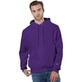 thumbnail image 1 of Champion Mens Reverse Weave Fleece Hoodie, 4XL, Purple, 1 of 3