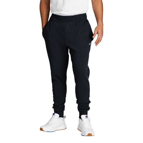 Champion Mens Reverse Weave Jogger, XL, Navy