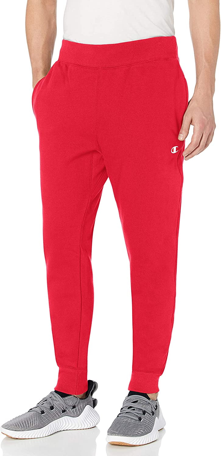 Red champion joggers hotsell