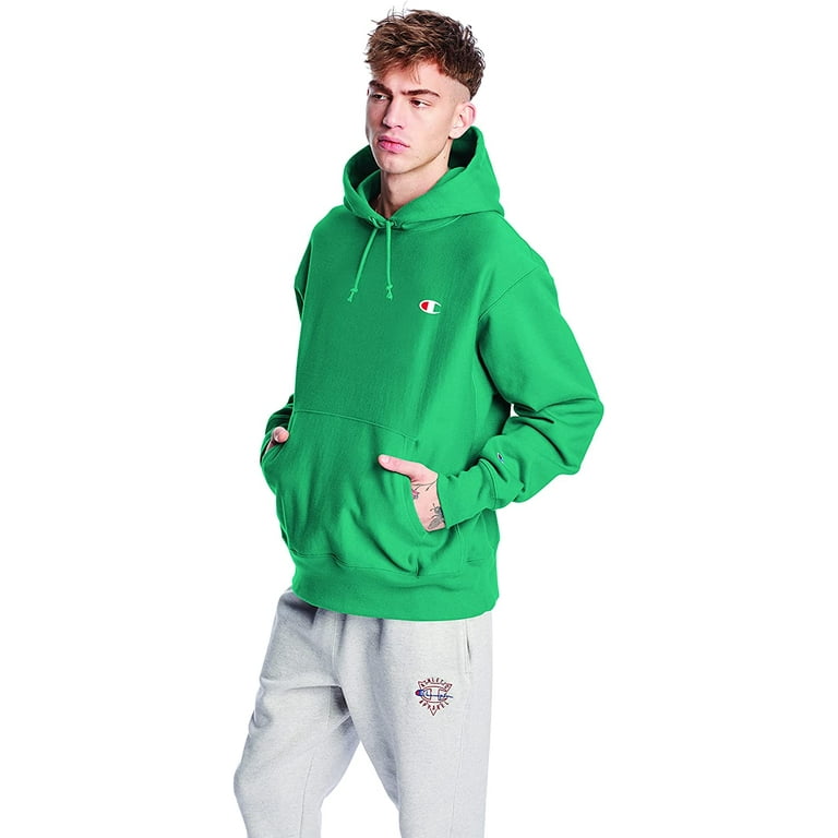Champion reverse weave left top chest c po hoodie
