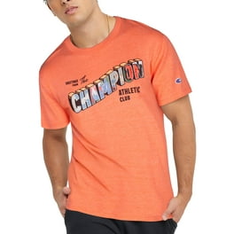 Champion Men s Short Sleeve Screen Print Graphic Logo Tee Walmart
