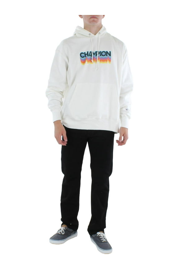 Men's Sweatshirt Pullover Hoodie Hooded Jacket Logo Outerwear L Xxl New