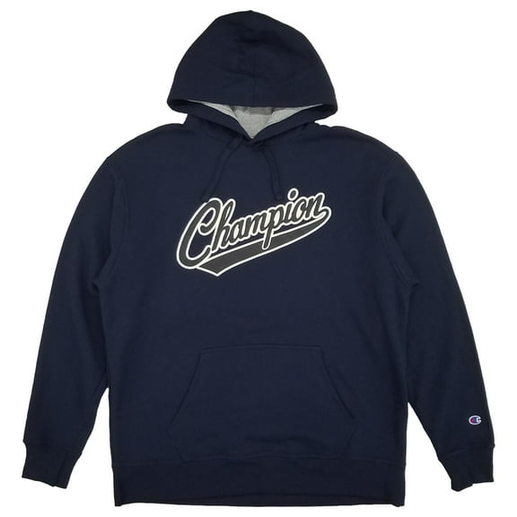 Champion Mens & Tall Mens Navy Powerblend Fleece Pullover Hoodie Sweatshirt 2XL