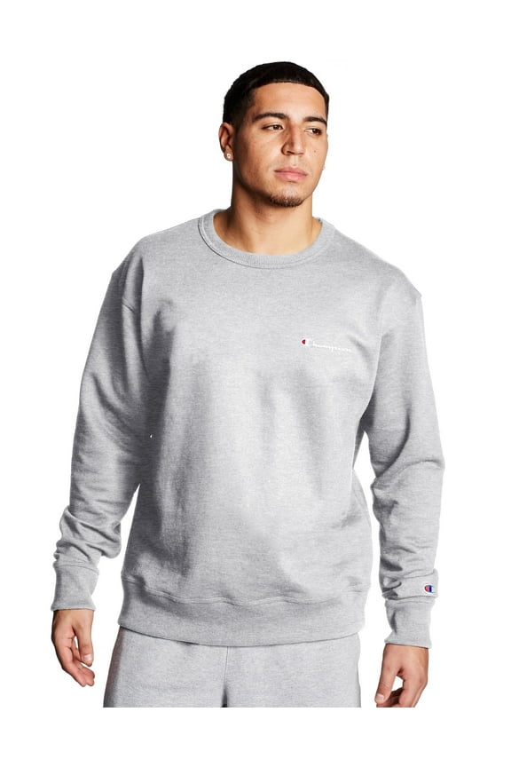 Mens and Big Mens Powerblend Fleece Graphic Crew Sweatshirt up to Size 2XL