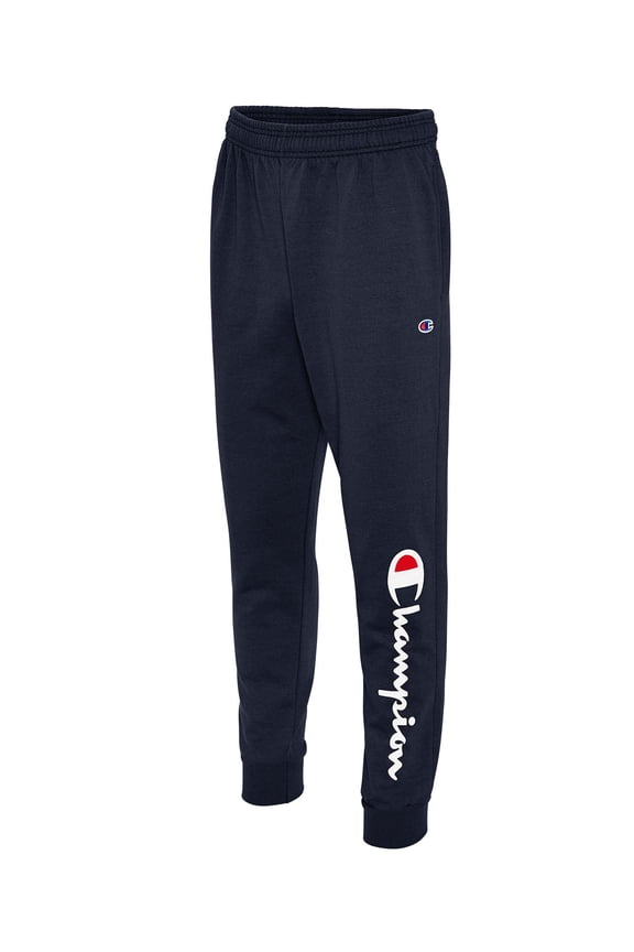 Mens and Big Mens Powerblend Fleece Graphic Jogger up to Size 2XL