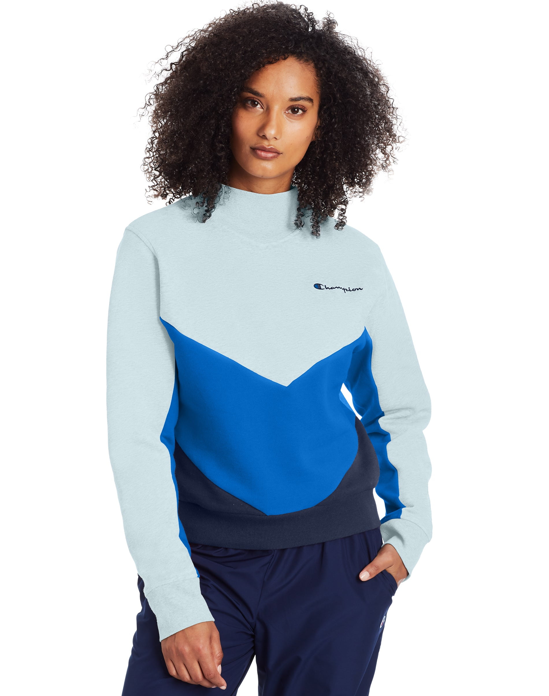 Champion-Mock-Neck-Sweatshirt- Champion-Mock-Neck-Sweatshirt-